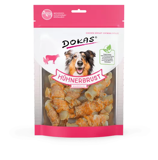 Hühnerbrust Kaurolle 250g